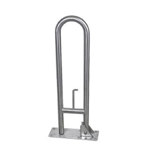 Swing Up Grab Bar With Toilet Paper Holder - 70036