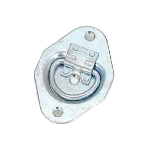 Recessed D‑Ring Steel Zinc Plated - 9113